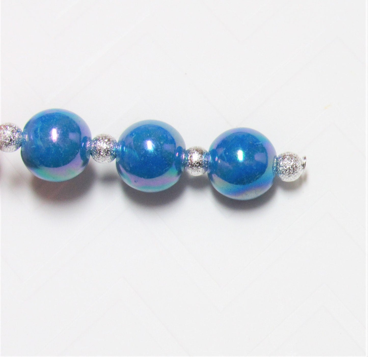 10mm Blue AB Bubblegum Beads, Chunky Bubblegum Beads, Gumball Beads, Acrylic Beads, Fairy Kawaii Bead, Chunky Bubblegum Bead, Chunky Bead
