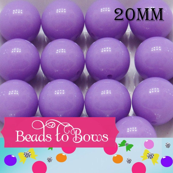 20MM Neon Light PURPLE,BUBBLEGUM beadss, chunky Supply bead, Neon Purple bubblegum bracelet bead necklace bead acrylic bubblegum beads