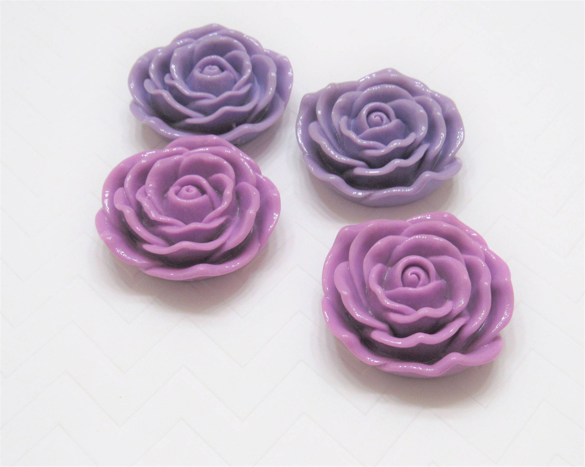 45mm Lilac Chunky Rose Beads, Focal Beads, Bubblegum Beads, Chunky Rose Necklace Beads, Chunky Rose Beads, Bubblegum Beads, Flower Beads